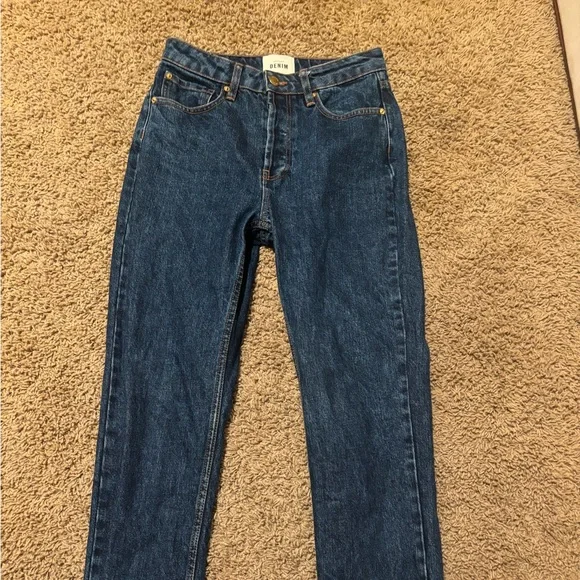 Sezane High-Rise Sexy Brut -Size 25 - Picture 2 of 5